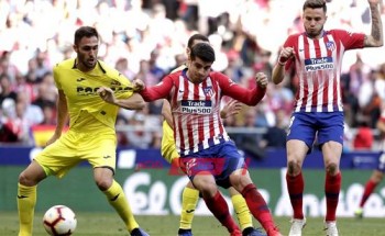 الدوري الاسبانى نتيجة مباراة أتلتيكو مدريد وفياريال