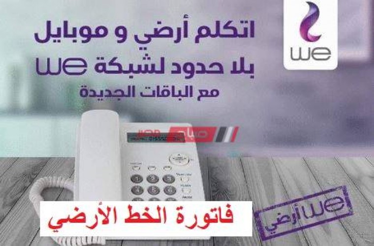 25 جنية زيادة على فاتورة الخط الأرضي من شركة وي We المصرية ...