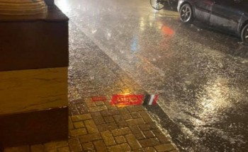 طقس الإسكندرية الآن هطول أمطار رعدية وثلوج – صور