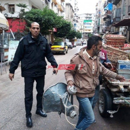 شن حملات مكبرة في حي الجمرك لمنع مكبرات الصوت في الإسكندرية