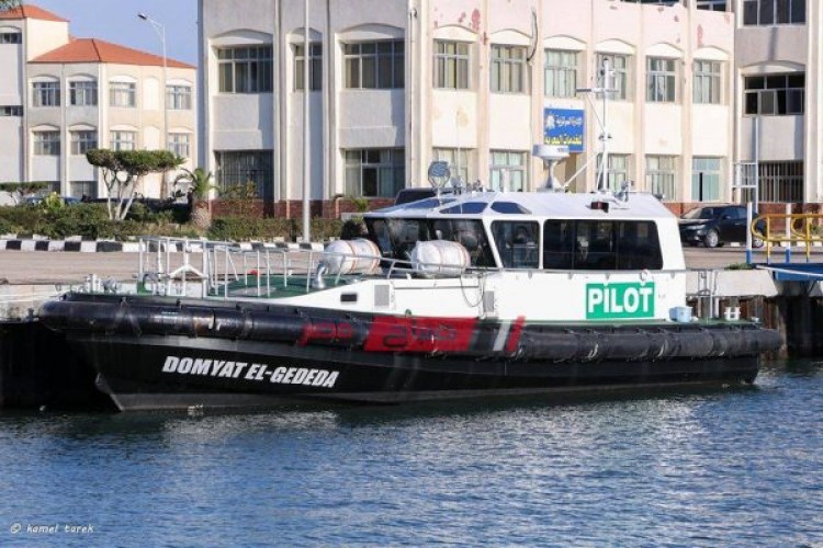 ميناء دمياط يعلن انضمام لنش إرشاد جديد لأسطول الخدمات البحرية
