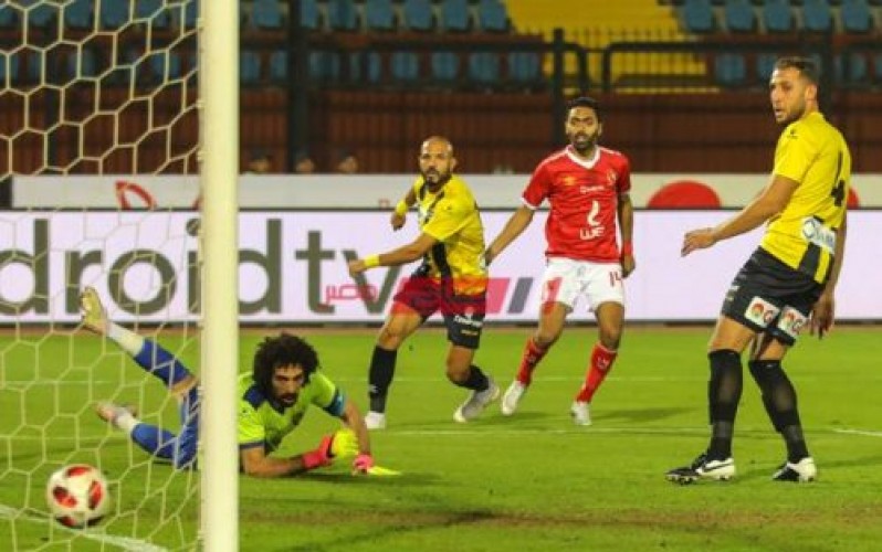 نتيجة مباراة الأهلي و المقاولون العرب الدوري المصري الممتاز