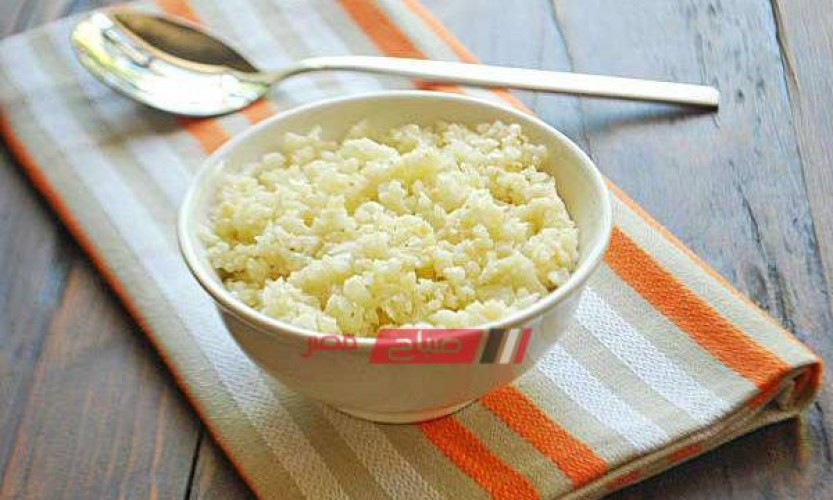 طريقة عمل أرز القرنبيط بالفرن لمرضى السكري