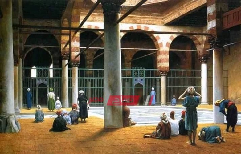 رسوم المساجد والمصلين في أعمال جان جيروم