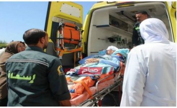 إصابة شخصان جراء حادث تصادم على طريق فارسكور بدمياط