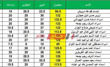 نتيجة الصف الثالث الاعدادي محافظة البحيرة بالاسم ورقم الجلوس 2020