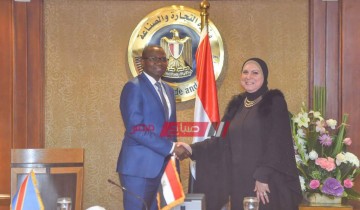 وزيرا صناعة مصر والكونغو الديمقراطية يبحثان تعزيز التعاون الصناعى