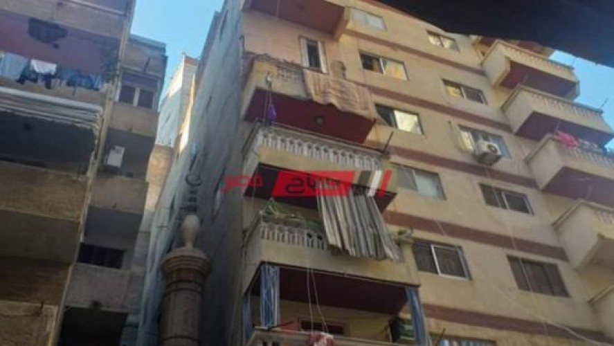 إصابة عروسان فى انهيار شرفة الشقة سكنهما في الطابق الخامس في الإسكندرية