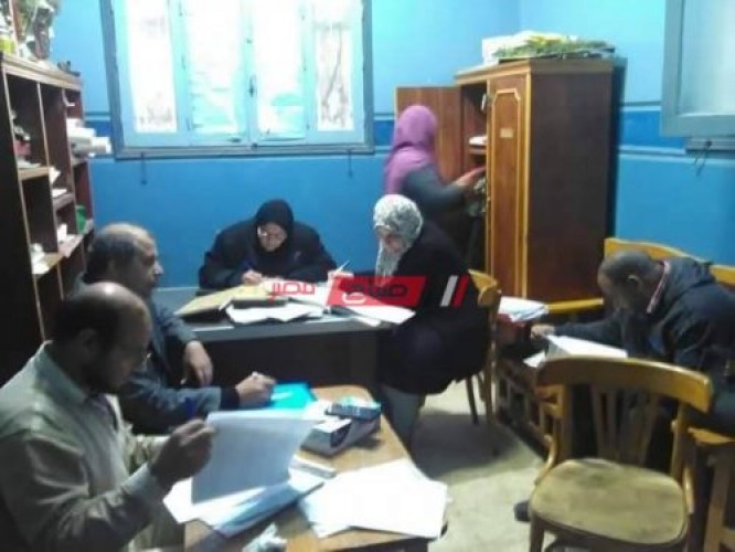 لجنة المتابعة المحلية تتفقد سير العمل في مراكز شباب كفرالبطيخ بدمياط