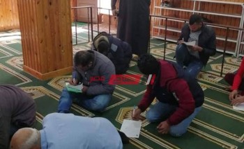عقد امتحانات لمحو الأمية في مساجد دمياط تحت شعار عام جديد بلا اميه