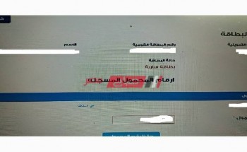 سجل موبايلك الان – أسهل طريقة  لتحديث بيانات بطاقة التموين وإضافة رقم الهاتف على موقع دعم مصر
