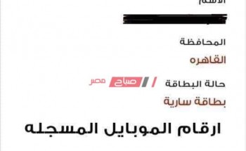 رابط تحديث بيانات بطاقة التموين وبالصور خطوات التسجيل من الهاتف المحمول عبر موقع دعم مصر