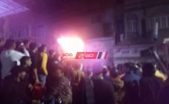 مصدر طبي بدمياط: لا إصابات في حريق ورشة موبليات بقرية الخياطة