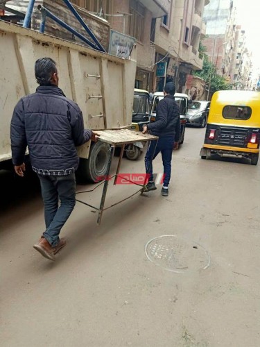 حملات إزالة إشغالات وتعديات مكبرة فى حي العجمي محافظة الإسكندرية