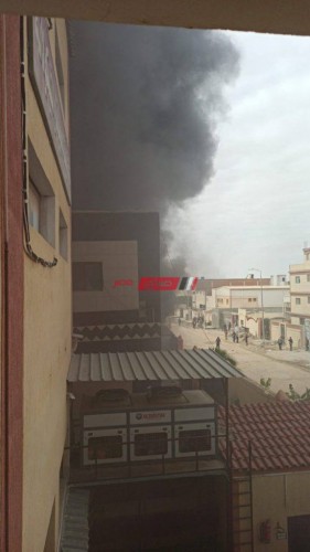 نشوب حريق داخل مصنع زيوت فى محافظة الإسكندرية