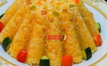 طريقة عمل أرز بالعدس الأصفر