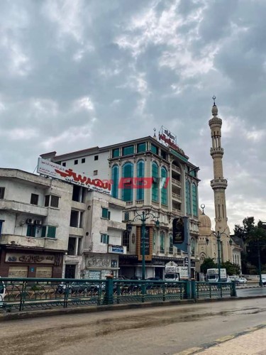 طقس حار وغائم الان على محافظة دمياط مع هدوء حذر في سرعة الرياح