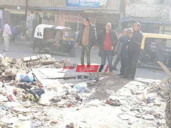 إزالة سوق خورشيد بطريق المحمودية محافظة الإسكندرية – صور