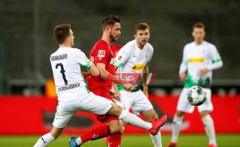 نتيجة الشوط الأول مباراة بوروسيا مونشنجلادباخ وكولن في الدوري الألماني