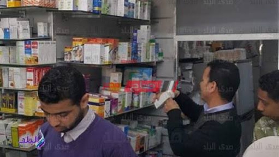 ضبط 305 عبوة لأدوية متنوعة مجهولة المصدر بصيدلية بالحسينية وغلق صيدلية بفاقوس