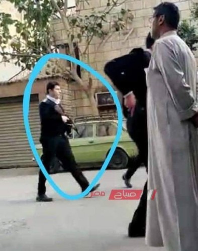 آخر صورة للمقدم محمد فوزي الحوفي قبل استشهاده بدقائق قليلة في عزبة شاهين الأميرية