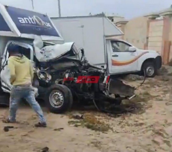 صور الشاب المصاب في حادث مروري مروع على طريق دمياط بورسعيد