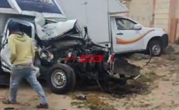 صور الشاب المصاب في حادث مروري مروع على طريق دمياط بورسعيد