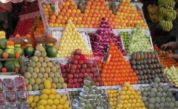 23 جنيهًا أعلى سعر لكيلو تفاح أمريكي في سوق العبور