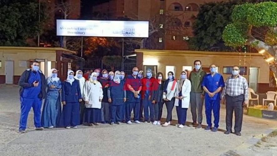 تعافي 7 حالات جديدة من فيروس كورونا في عزل سموحة بالإسكندرية