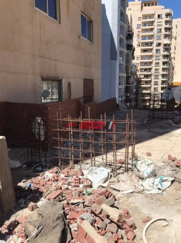 حملات مكبرة في حي العجمي للتصدي لأعمال البناء المخالف بمحافظة الإسكندرية