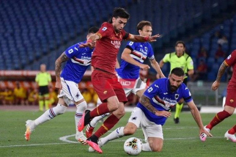 نتيجة مباراة روما وسامبدوريا بطولة الدوري الإيطالي 