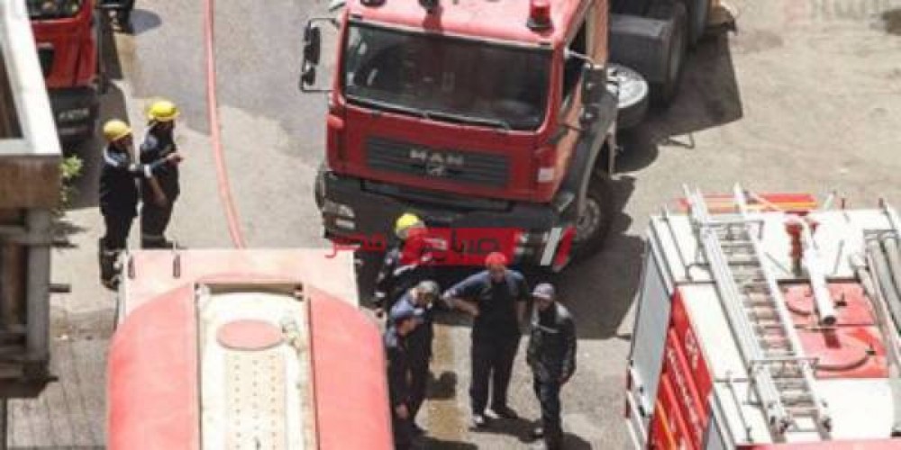 الحماية المدنية تسيطر على حريق بمنطقة النايل سات بمدينة 6 أكتوبر