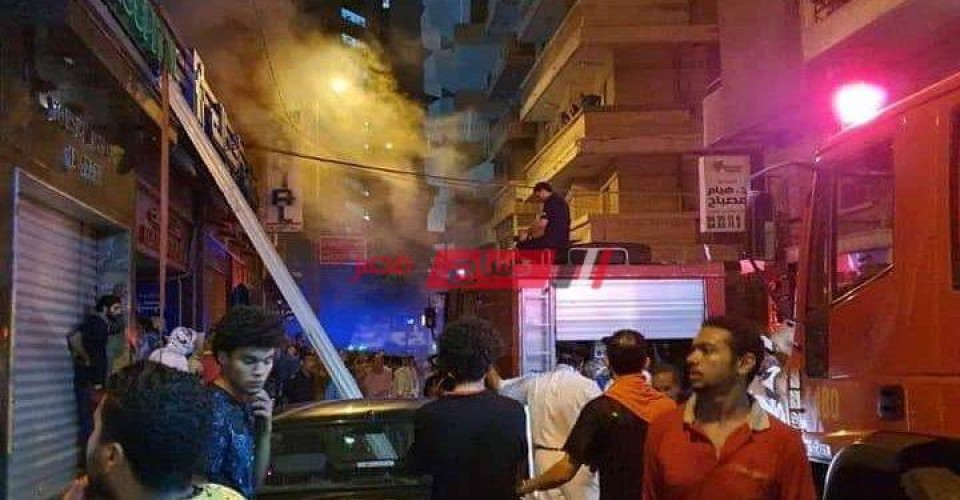اندلاع حريق داخل مستشفى خاص للولادة بمنطقة رشدي بالإسكندرية