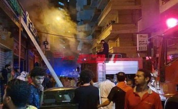 اندلاع حريق داخل مستشفى خاص للولادة بمنطقة رشدي بالإسكندرية