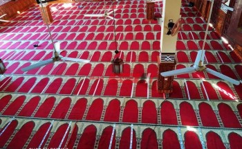 تمهيدا لفتح المساجد قريبا بالصور وكيل أوقاف دمياط يشرف على اعمال تجهيز اماكن الصلاة