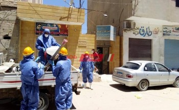 مستجدات فيروس كورونا بشمال سيناء واستمرار وحدة مكافحة الأمراض لحملات التعقيم