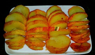 طريقة عمل البطاطس الحلزونية في خطوة واحدة للمبتدئين