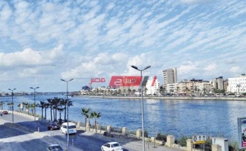 طقس صافي ونشاط في سرعة الرياح اليوم الأحد 12-7-2020 بمحافظة دمياط