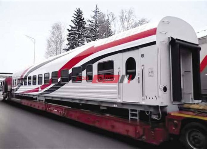 السكة الحديد تستقبل 243 عربة جديده