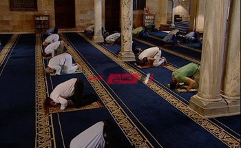 فتح 363 مسجد بدمياط في أول أيام تخفيف الإجراءات الاحترازية