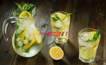 طريقة عمل عصير الليمون بالنعناع