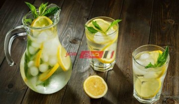 طريقة عمل عصير الليمون بالنعناع