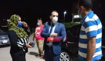 نائب محافظ دمياط يتفقد شوارع قرية العنانية لمتابعه الالتزام بالضوابط والاجراءات الاحترازية