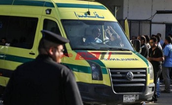 إصابة 9 أشخاص أثر حادث مرورى بسوهاج