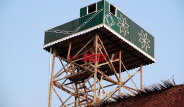 إزالة برج حمام مخالف بقرية الشيخ ضرغام بدمياط في حملة مكبرة