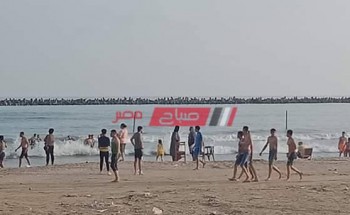بالرغم من إغلاق الشواطئ غرق 3 أشخاص في مياه البحر برأس البر