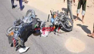 اسماء المصابين إثر حادث تصادم دراجتين بخاريتين على طريق عزبة عطا في دمياط