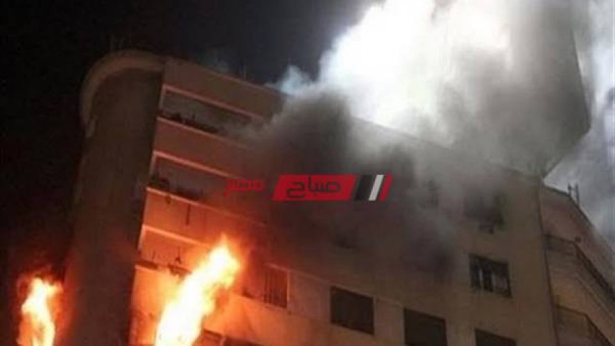 شاهد حريق بفيصل نتيجة لماس كهربائي في الجيزة بمحافظة القاهرة
