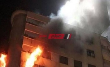 شاهد حريق بفيصل نتيجة لماس كهربائي في الجيزة بمحافظة القاهرة