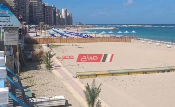 حملات مكبرة على شواطىء الإسكندرية لمنع المواطنين من النزول لمياه البحر
